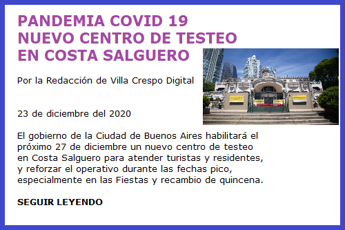 CENTRO DE TESTEO COSTA SALGUERO